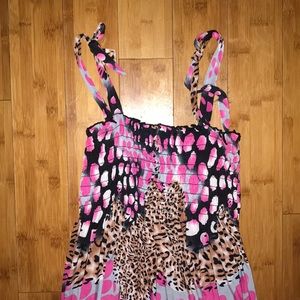 Stretchy summer dress size l-xl